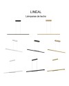 LINEAL * LÁMPARA LED 38W - NEGRO ARENADO